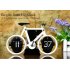 This retro Auto Flip Clock comes with a bicycle design making and has a quartz action for supreme accuracy  A perfect gift for any cyclist  