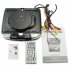 This roof mounted vehicle audio and video system features a high quality DVD player with 9 inch LCD screen  16 9 widescreen   enhanced by excellent com