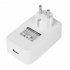 This smart home WiFi plug allows you to control the power supply to your electronic gadgets via your iOS or Android smartphone 