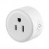 This smart home wifi plug comes with a Type B connector  It lets you control the power supply to your electronics from afar  