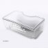 This smart robotic vacuum cleaner features 800pa suction  a 0 6L dust box  four cleaning modes  and smart automatic recharging settings 