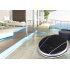 This smart robotic vacuum cleaner features 800pa suction  a 0 6L dust box  four cleaning modes  and smart automatic recharging settings 