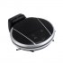 This smart robotic vacuum cleaner features 800pa suction  a 0 6L dust box  four cleaning modes  and smart automatic recharging settings 