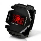 This stylish  stealthy looking watch with changeable LED background lights will surely catch the eye of your friends  With built in timer and alarm 