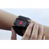 This stylish  stealthy looking watch with changeable LED background lights will surely catch the eye of your friends  With built in timer and alarm 