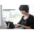 This tablet case effectively protects your tablet from damage due to scratches or accidental drops and features a fully loaded USB keyboard