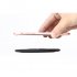 This ultra sleek and lightweight wireless fast charger allows you to charge your smartphone in the blink of an eye without needing any cables  