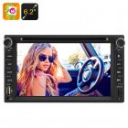This universal fitting 2 DIN 6 2 Inch Touch Screen Car DVD Player will bring state of the art entertainment and 21st century navigation to any car