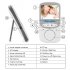 This video baby monitor features 5 meter night vision and two way communication to stay constantly within reach for your sleeping child  