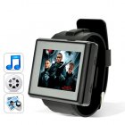 This waterproof MP4 watch does it all  The MP4 Player Watch with 4GB internal memory plays incredible sounding video and audio  is a digital photo frame with ba