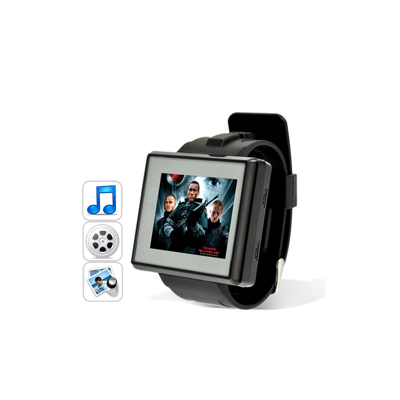 MP4 Player Watch (4GB + Waterproof + 1.8 Inch