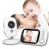 This wireless baby monitor lets you keep an eye on your sleeping beauty from afar  It comes with a 3 2 Inch display and supports 5m night vision 