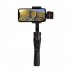 Three Axis Handheld Smartphone Gimbal Stabilizer Mobile Phone Balancer Counterweight Photography black