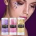 Three color Flash Powder Illusion Eyeshadow Stage Makeup Party Portable Glitter Cream 01 