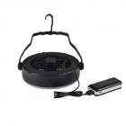 Three-in-one Led Multifunctional  Power Supply Rechargeable Camping Tent Lamp black