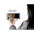 Three setting alarm clock  whose face is a highly polished mirror allowing you to check the time while also taking a quick peek at your beautiful self  