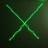Throw the party of the year with this single strong laser that displays random patterns in sync with the  beat of the music 