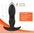 Thrusting Anal Vibrator Sex Toy Prostate Massager Wearable Anal Thruster Vibrating Butt Plug black