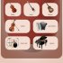 Thumb Piano Intelligent Hand Piano Electronic Instrument Smart Electronic Organ Finger Instrument Toy Can Play 13 Kinds Of Musical Instruments Gift For Beginner
