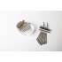 Thumb Piano Kalimba Bridge Saddle 8 Key Set DIY Spare Parts Silver