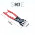 Tile Cutter Tile Nippers With Rubber Handle High Carbon Steel Body Unique Clamp Head Comfortable Grip Sturdy And Durable Mosaic Cutting Pliers 8  double wheel t