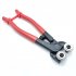 Tile Cutter Tile Nippers With Rubber Handle High Carbon Steel Body Unique Clamp Head Comfortable Grip Sturdy And Durable Mosaic Cutting Pliers 8  double wheel t