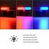 Tiny Lightweight Bike Tail Light USB Rechargeable LED Rear Night Light  Fits on Any Bikes Helmets  Water resistant