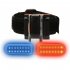 Tiny Lightweight Bike Tail Light USB Rechargeable LED Rear Night Light  Fits on Any Bikes Helmets  Water resistant