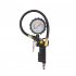 Tire Inflator Pointer Tire Pressure Gauge 220bar Self Locking Clamp Inflator Deflator Air Compressor Accessories Black pointer model