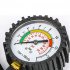 Tire Inflator Pointer Tire Pressure Gauge 220bar Self Locking Clamp Inflator Deflator Air Compressor Accessories Black pointer model