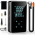 Tire Inflator Portable Air Compressor 16l Min 150 Psi Air Pump with Touch Screen Gauge Light Black