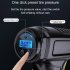Tire Inflator Portable Air Compressor Automatic Rechargeable 11 1V Battery Powered with 1 64 Ft Inflation Line pointer model