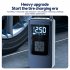 Tire Inflator Portable Air Compressor 6000mAh Cordless DC12V 150PSI Powerful Tire Air Pump Black