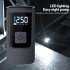 Tire Inflator Portable Air Compressor 6000mAh Cordless DC12V 150PSI Powerful Tire Air Pump Black