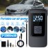 Tire Inflator Portable Air Compressor 6000mAh Cordless DC12V 150PSI Powerful Tire Air Pump Black