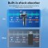 Tire Inflator Portable Air Compressor Night Lighting Cordless Portable Air Pump for Car Motorcycle E Bike Ball Black
