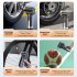 Tire Inflator Portable Air Compressor Night Lighting Cordless Portable Air Pump for Car Motorcycle E Bike Ball Black