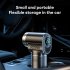 Tire Inflator Portable Air Compressor Night Lighting Cordless Portable Air Pump for Car Motorcycle E Bike Ball Black