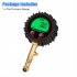 Tire Pressure Gauge 3 255PSI Heavy Duty Backlight LCD Display Digital Air Pressure Gauge For Car Trucks Bikes black
