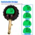 Tire Pressure Gauge 3 255PSI Heavy Duty Backlight LCD Display Digital Air Pressure Gauge For Car Trucks Bikes black