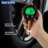 Tire Pressure Gauge 3 255PSI Heavy Duty Backlight LCD Display Digital Air Pressure Gauge For Car Trucks Bikes black