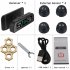 Tire Pressure Monitor Windowshield Mounting Tire Pressure Monitoring System Wireless Solar TPMS Built in