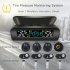 Tire Pressure Monitor Windowshield Mounting Tire Pressure Monitoring System Wireless Solar TPMS Built in