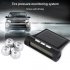 Tire Pressure Monitoring System provides real time info on the air pressure of your tires as well as the temperature   increasing your safety on the road 