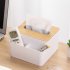 Tissue Box Home Multi function Storage Living Room Coffee Table Wooden Napkins Holder