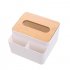 Tissue Box Home Multi function Storage Living Room Coffee Table Wooden Napkins Holder