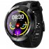 Tk04 Gps Smart Watch 2g Card Bluetooth compatible Calling Heart Rate Sleep Monitoring Sports Smartwatch black