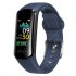 Tk30 Smart Watch 0 96 Inch Ips Screen Non invasive Blood Sugar Monitoring Sports Fitness Bracelet Black