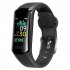 Tk30 Smart Watch 0 96 Inch Ips Screen Non invasive Blood Sugar Monitoring Sports Fitness Bracelet Black