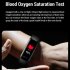 Tk30 Smart Watch 0 96 Inch Ips Screen Non invasive Blood Sugar Monitoring Sports Fitness Bracelet Black